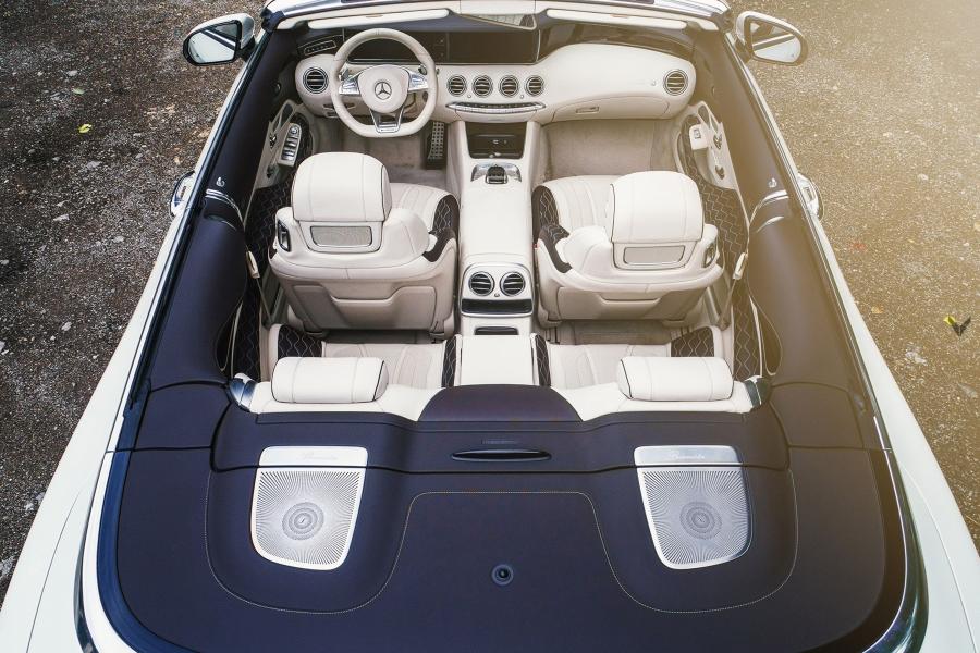 Интерьер Mercedes-AMG S63 Cabriolet by Vilner 2018 года  (фото 2 из 15)